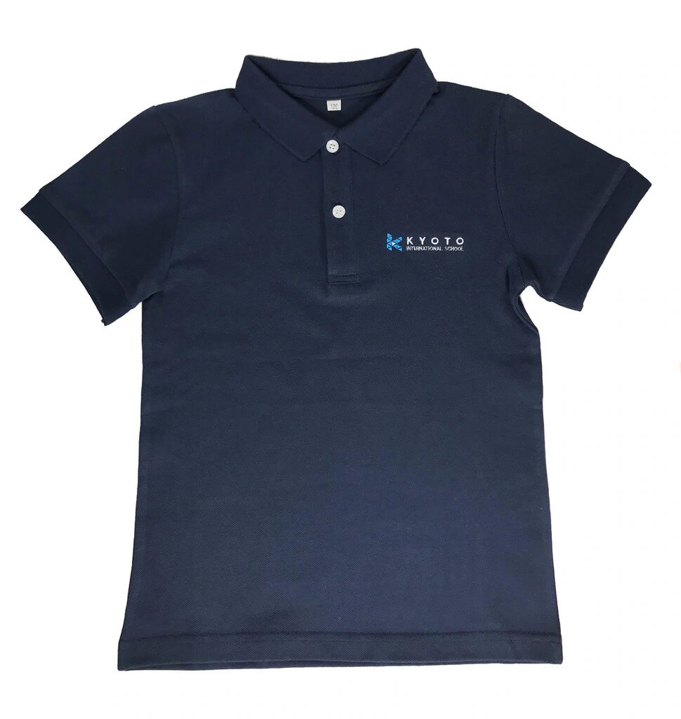 KIS Navy Polo Shirt - Kyoto International School